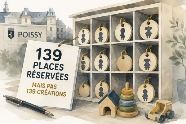 Illustration - Berceaux réservés à Poissy