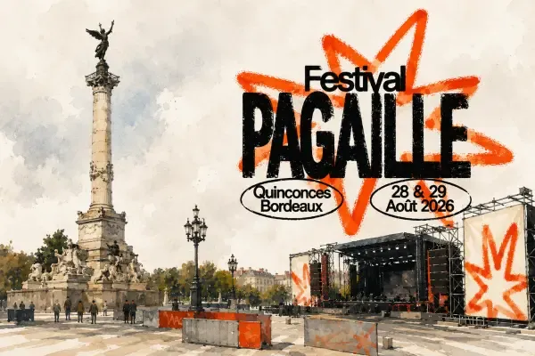 Illustration du festival aux Quinconces