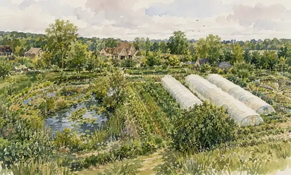 Illustration - biodiversité suivie au Bec-Hellouin