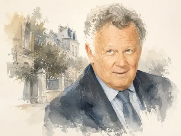Illustration de Philippe Bouvard au Vésinet