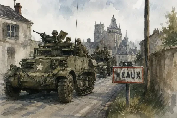 Illustration de la Libération de Meaux