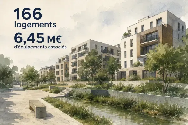 Illustration - Noues et logements à Ollainville