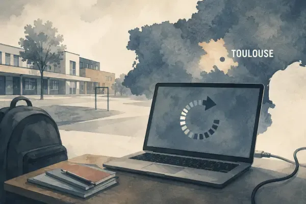 Illustration - outils numériques de rentrée