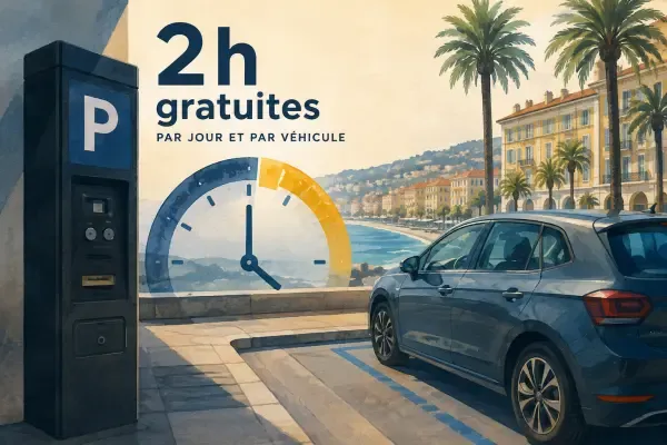 Illustration - stationnement dans les rues de Nice