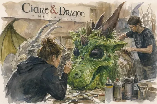 Illustration - Décors fantasy de Merravilla
