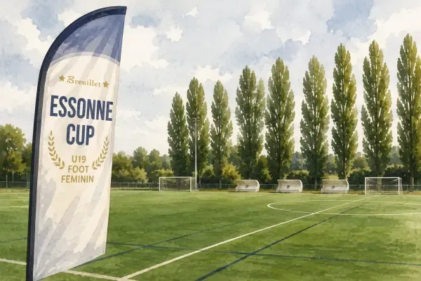 Illustration - Match de football féminin U19