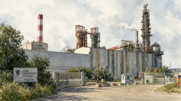 Usine Fibre Excellence à Tarascon
