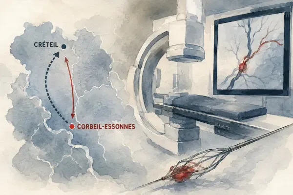 Illustration du plateau interventionnel du CHSF