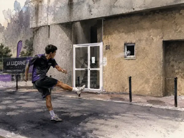 Illustration - La Lucarne à Évry