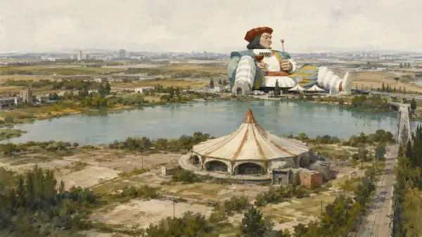 Illustration - futur complexe de loisirs