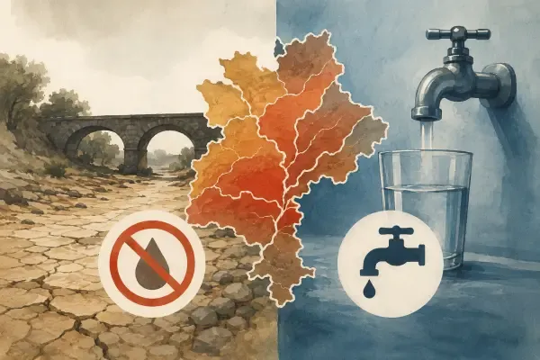 Illustration - restrictions d’eau en Haute-Garonne