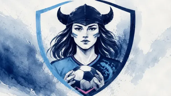 Illustration - Maillot ciel et marine du HAC