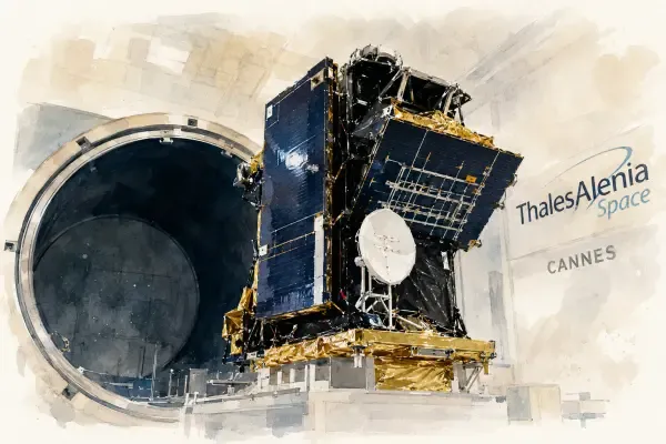 Illustration - Satellite météorologique testé à Cannes
