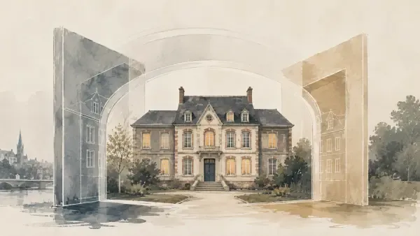 Illustration - Maison d’enfants à Pont-Audemer