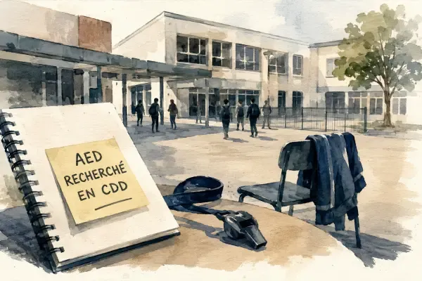 Illustration - Surveillance dans un collège essonnien