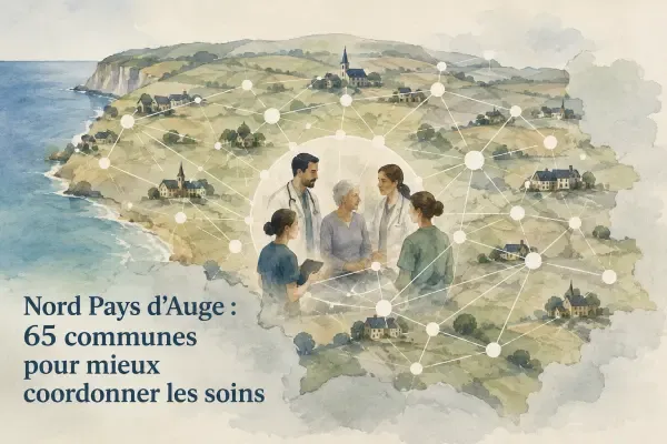 Illustration du nord Pays d’Auge