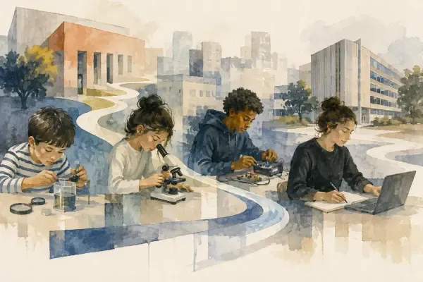 Illustration d’un atelier scientifique
