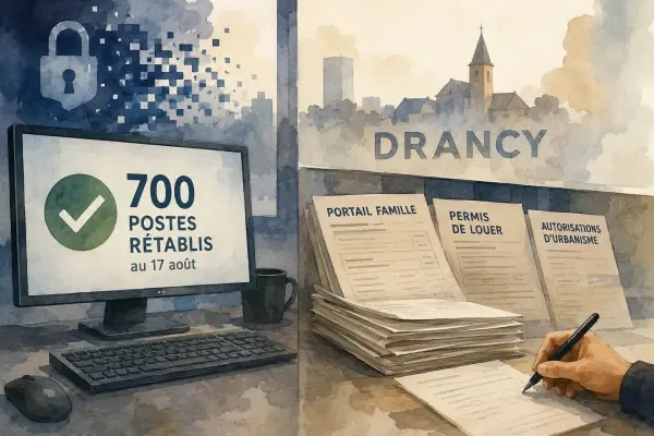 Illustration - Informatique municipale à Drancy