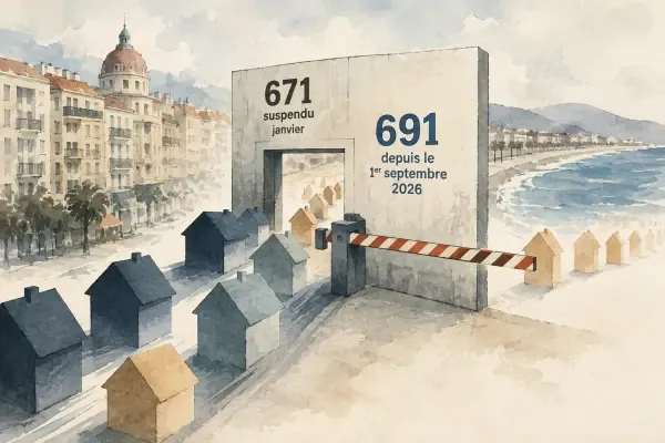 Illustration - Meublés touristiques à Nice