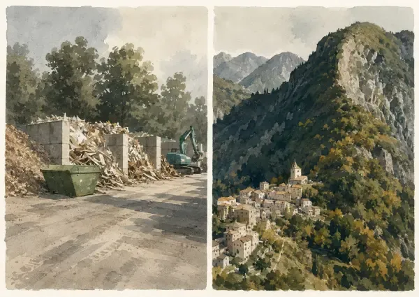 Illustration - granulats à Malaussène