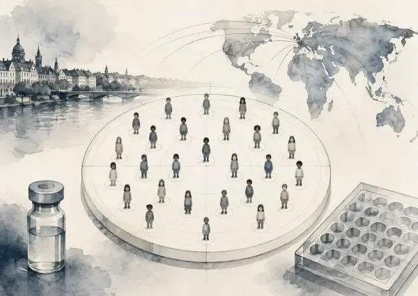 Illustration de recherche clinique pédiatrique