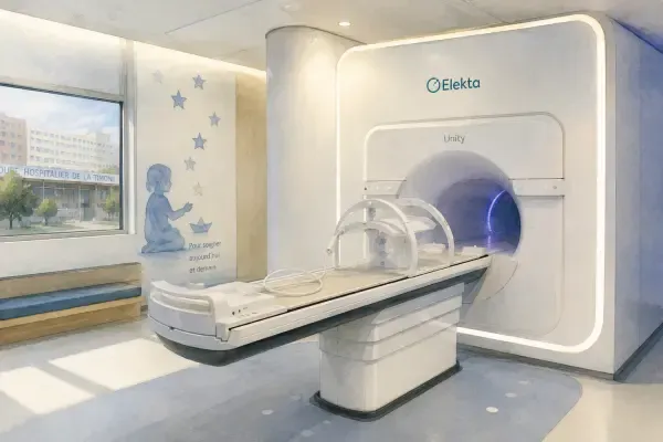 Illustration - IRM-Linac pédiatrique à la Timone