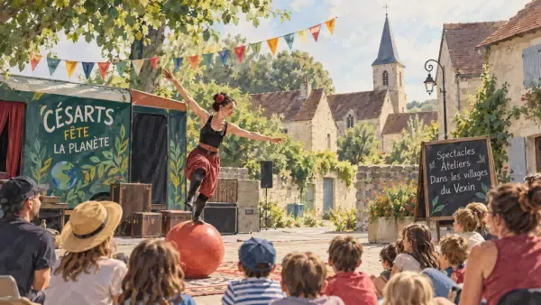 Illustration - festival itinérant dans le Vexin