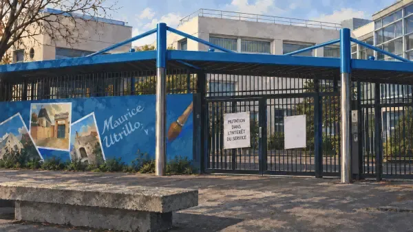 Illustration du lycée Maurice-Utrillo à Stains