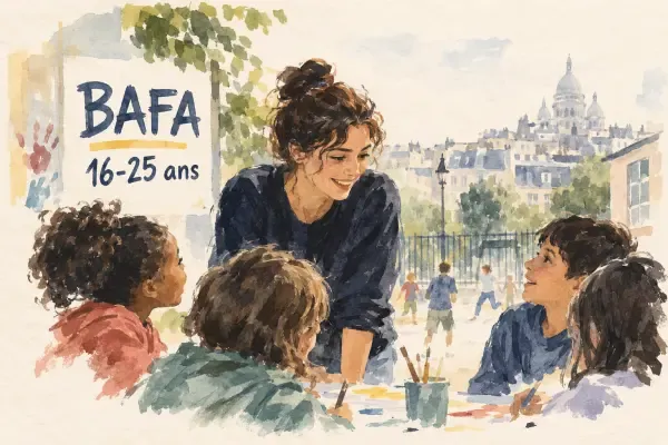 Illustration d’une formation BAFA