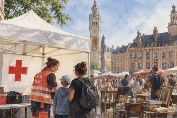 Illustration de la Braderie de Lille