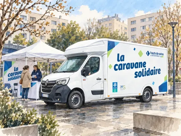 Caravane solidaire des Hauts-de-Seine