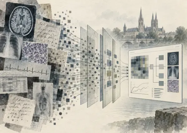 Illustration - IA et santé à Caen