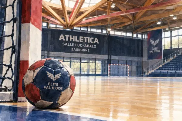 Illustration de handball à Eaubonne
