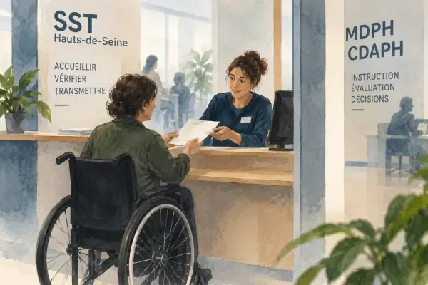 Illustration - Accueil handicap dans un SST