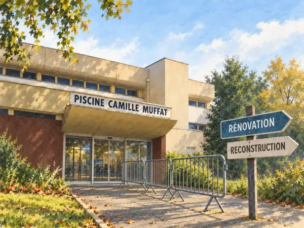 Illustration - piscine Camille-Muffat de Grand-Quevilly