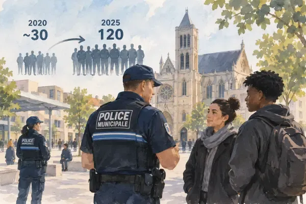 Illustration - Police municipale de Saint-Denis