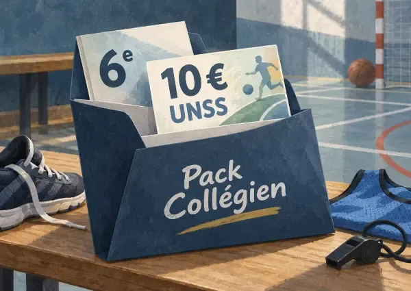 Illustration - pack de rentrée des 6e