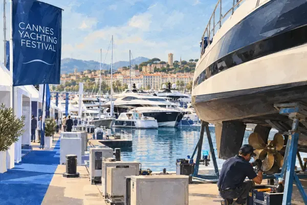 Illustration du Cannes Yachting Festival