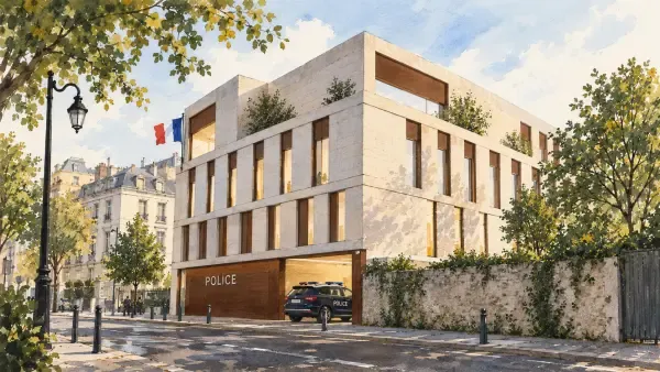 Illustration - Commissariat neuf de Maisons-Alfort