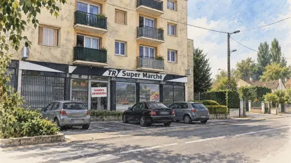 Illustration - Supermarché à Ézanville