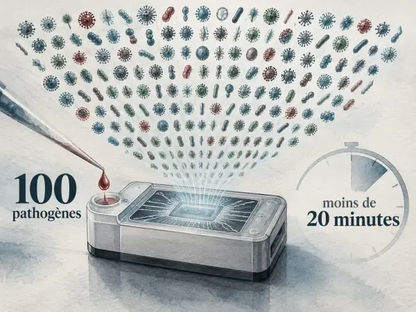 Illustration - laboratoire de diagnostic rapide