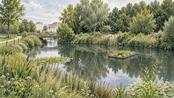 Bassins du Pont-Yblon ouverts en parc
