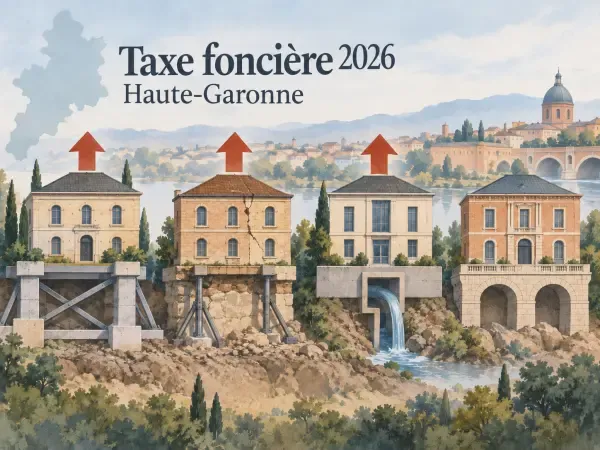 Illustration de taxe foncière