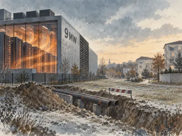 Illustration du datacenter Telehouse à Magny