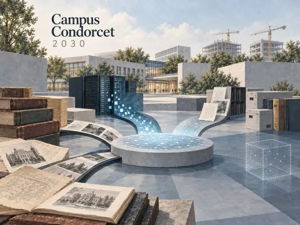 Illustration - recherche au Campus Condorcet