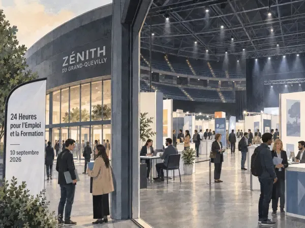 Illustration du Zénith du Grand-Quevilly