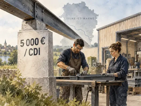 Illustration - Création d'emplois en Seine-et-Marne