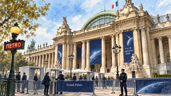 Grand Palais sous contrôle d’accès