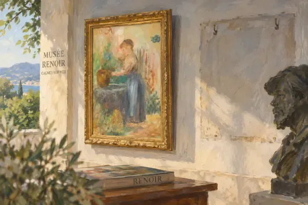 Illustration - tableaux du musée Renoir