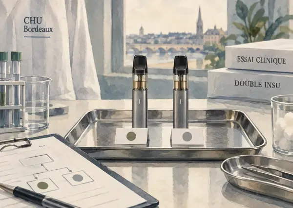 Illustration - essai clinique sur le CBD